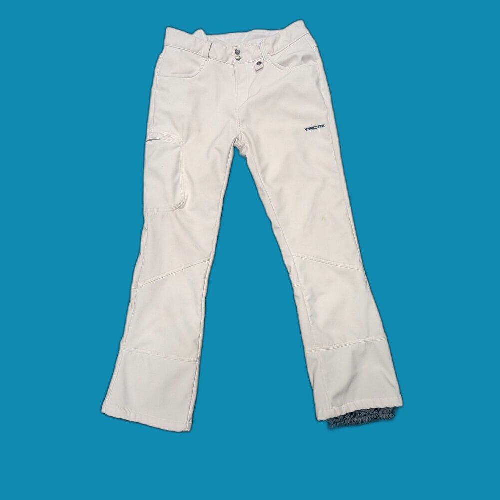 Arctix White Polyester Snowpants Women's L
